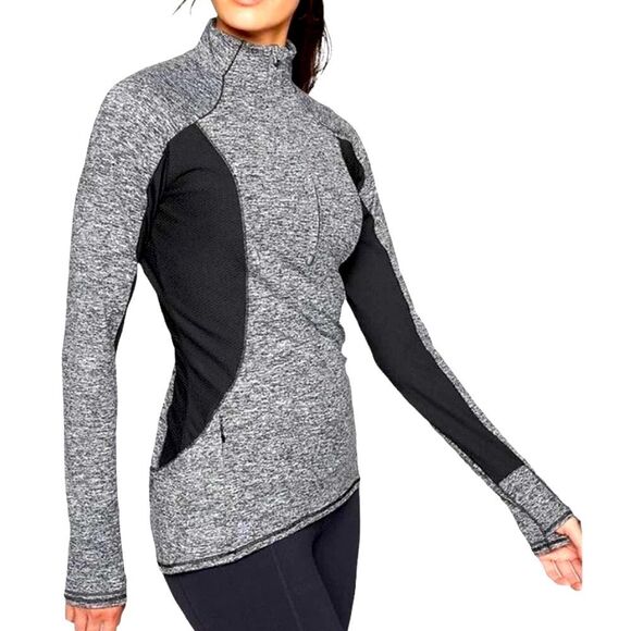 Athleta Half Zip Pullover RETAIL $88 - Picture 1 of 6